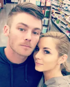 Laura Rutledge with her husband